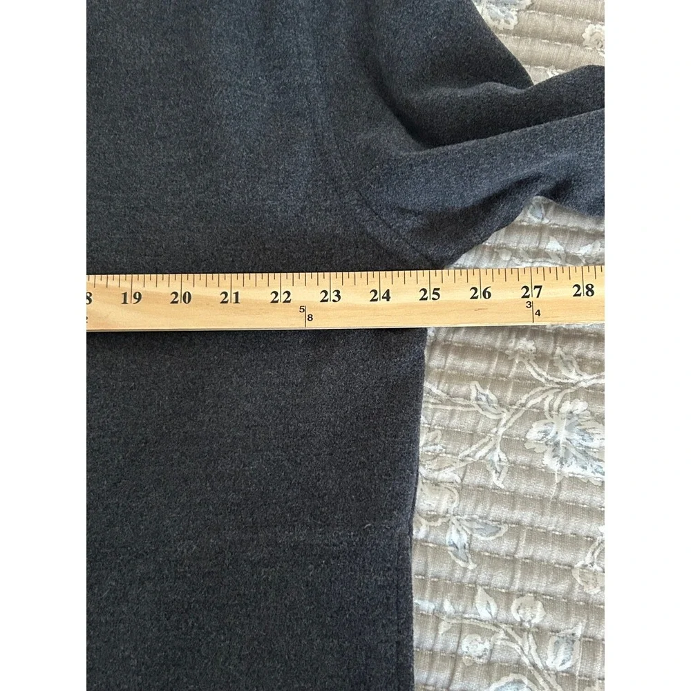 Joseph Abboud Mens XL Full Zip Jacket Charcoal Gray Rayon Blend‎ Lightweight